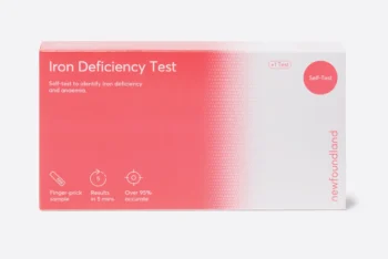 Iron deficiency self test